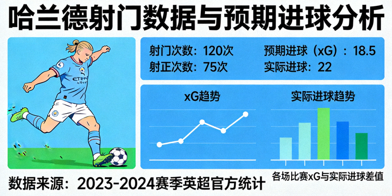 哈兰德射门数据 预期进球分析